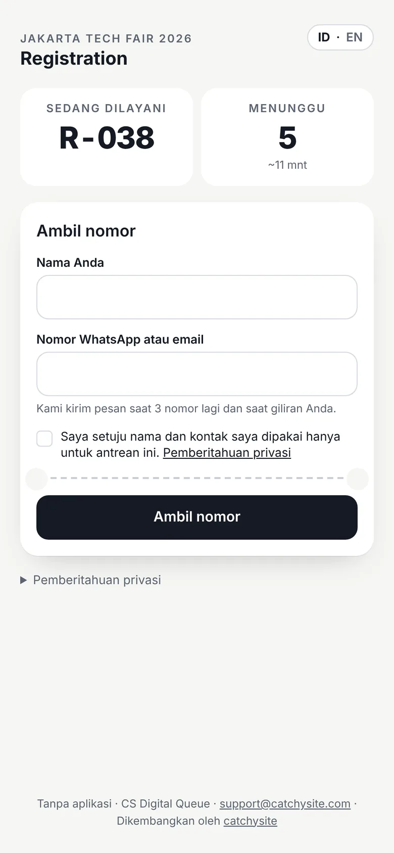 Scan and enter a name
